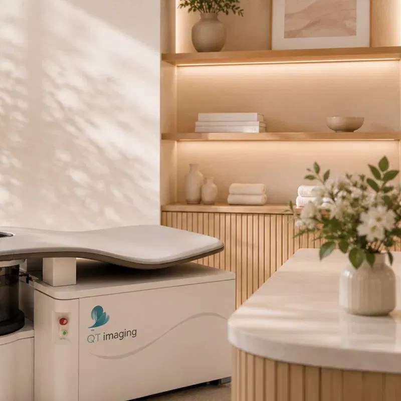 The QT imaging scanner in the PerfeQTion suite in Haverford, Pennsylvania