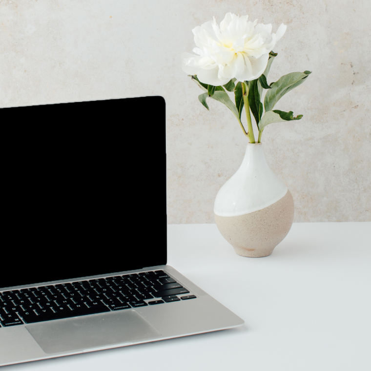 Desktop screen showcasing a cohesive website design emphasizing strong brand identity.