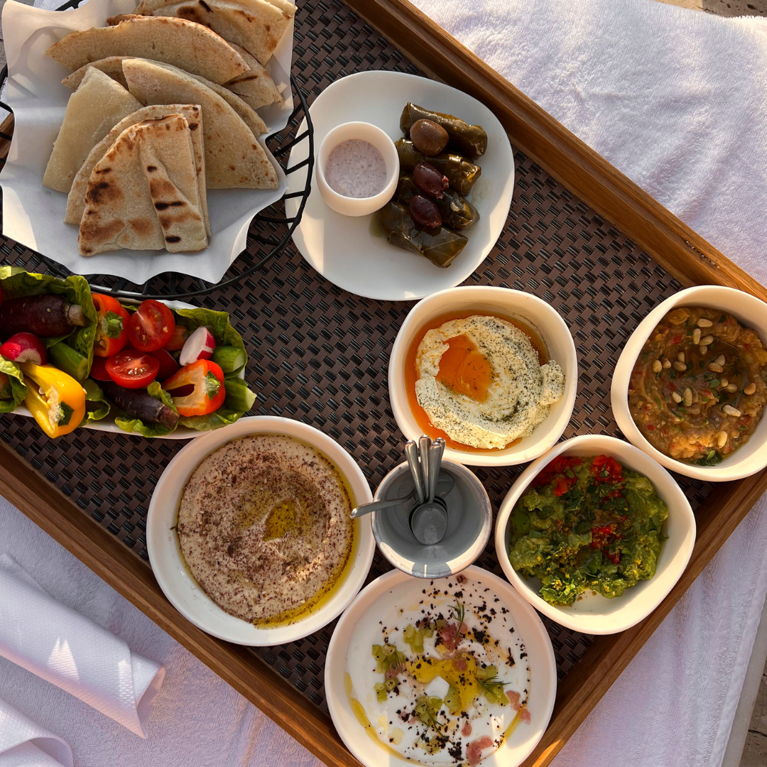Engaging social media posts featuring restaurant dishes and customer interactions