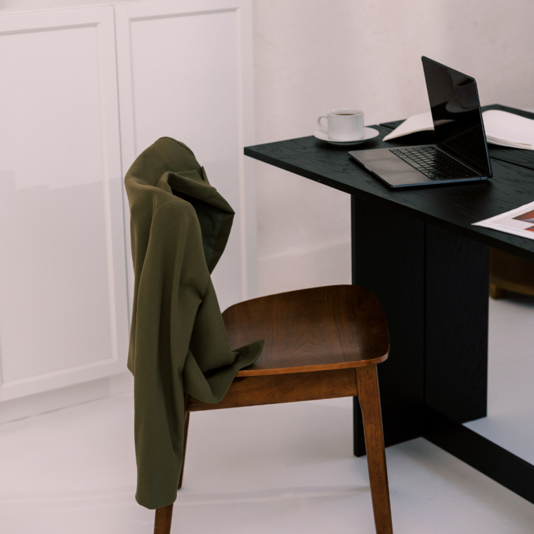 A modern, elegant workspace representing a beautiful website that lacks organic traffic and SEO strategy